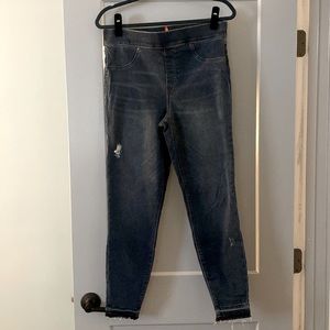 SPANX denim jeggings Size L NWOT